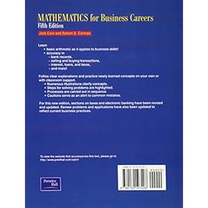 Mathematics for Business Careers (5th Edition)