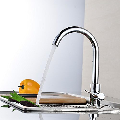 CZOOR Bathroom Sink Mixer Tap Contemporary Silver Faucet Polish Soild Brass Water Tap Cold Install Basin Chrome Toilet Faucet Bathroom Accessories