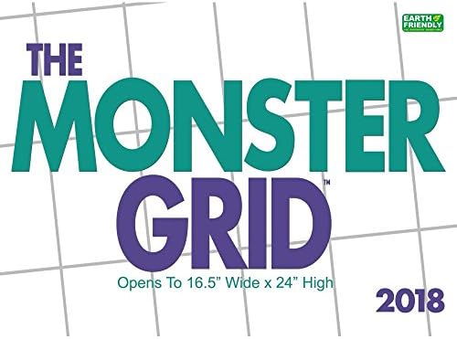 Monster Grid 2018 Wall Calendar
