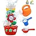 Bath Toys for Toddlers Babies Kids 1 2 3 Year Old Boys Girls Bathtub Toys Bath Wall Toy Fill Flow and Spin with 1 Mini Sprinkler 2 Toys Cups Strong Suction Cups Bath Toys Bath Toy