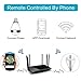 WiFi IP Camera 360 Degree Camera Surveillance Home Security Wireless Camera 1080p Full HD Wide Lens, Night Vision 2 Way Audio for Home/Office /Nanny / Pet /Baby Monitor Cam with iOS, Android App