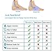 ASRAM (12PCS) Arch Support,Soft Gel Insole Pads,High Heel Inserts Reusable Arch Cushions Best for Plantar Fasciitis and Flat Feet,Arch Pain Relief, for Men and Women. 3