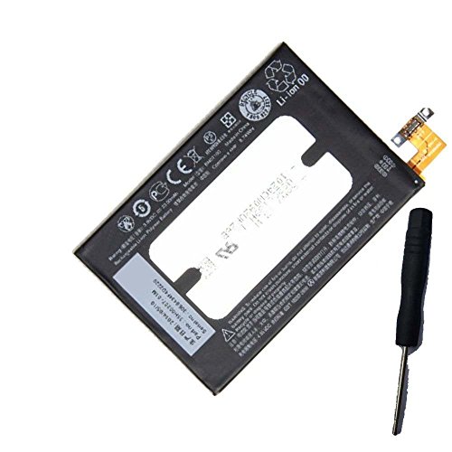 Powerforlaptop replacement mobile phone battery for HTC M7 One 802d 802w 802t 801e 801n BN07100 35H00207-01M 2300mAh 3.8V with repair tool kit - Thumbnail 2