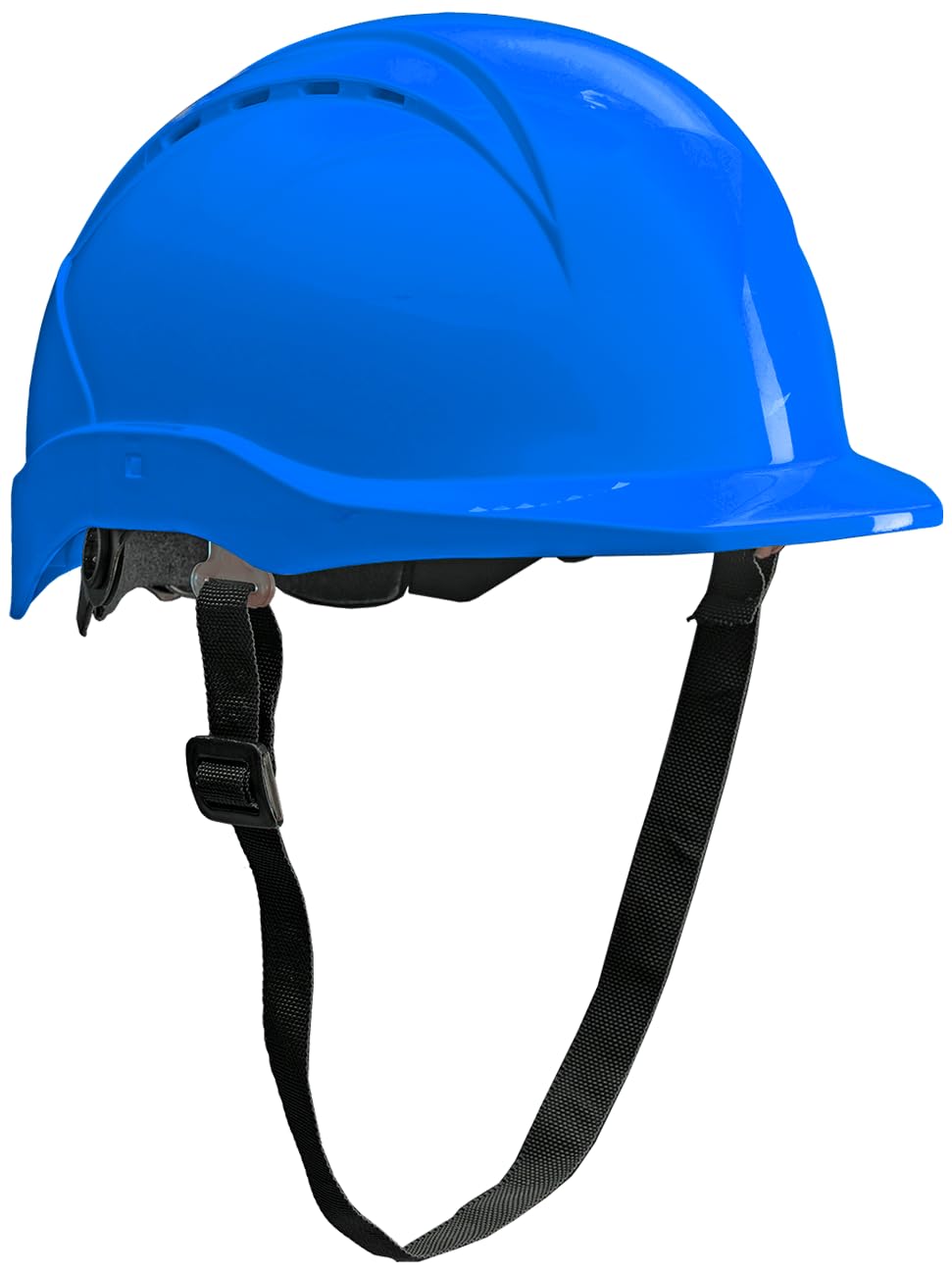 ACE Patera Construction Helmet - Robust Protective Helmet for Construction & Industry - EN 397 - with Adjustable Ventilation - Blue