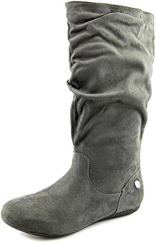 Vybe Women's Jennifer Slouch Boot,Grey,8 M US