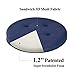 baibu Stool Covers Round, Super Breathable Round Bar Stool Cover Seat Cushion Navy Blue 13