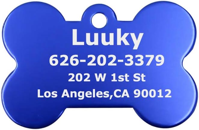 name tags for dogs amazon