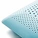 LinenSpa Dual Zone Low Loft Foam Ergonomic Pillow with Specialized Neck Support, Standard