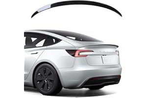 TOPABYTE Spoiler for Tesla Model 3 Highland 2025 2024 Original Rear Spoiler Wing Lip Accessories (Glossy Black)