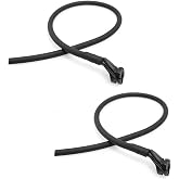 SQXBK Tube Peep 2Sets Archery Silicone Rubber Tube Peep Sight with 3/16Inch Hole for Compound Bow