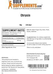 BULKSUPPLEMENTS.COM Chrysin Powder