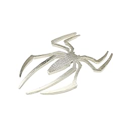 Modengzhe 2 Pcs Metal Spider Shape Emblem Decor Car