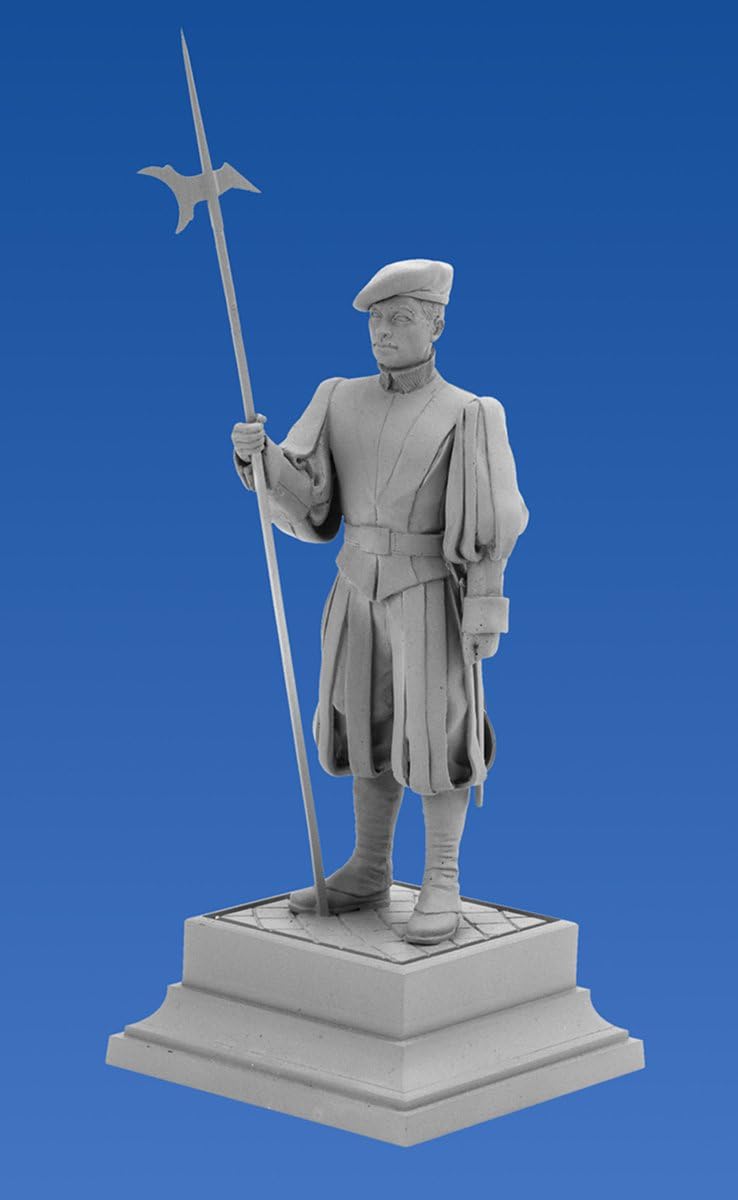 ICM 016002 1:16 Vatican Swiss Guard Model Kit, Black, Medium - Image 3
