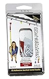 Light Hanger Pro LH-18600 Adhesive Backed Metal Indoor/Outdoor Installation Hooks (15 Hooks)