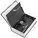 Book Safe With Key Lock-HENGSHENG Dictionary Diversion Secret Book Safe,Black Colour 9.5 x 6.1 x 2.1 inches-Black