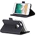 iPhone 8 Plus / 7 Plus Wallet Case, ProCase Folio Folding Wallet Case Flip Cover Protective Case for 5.5-inch iPhone 8 Plus / 7 Plus, with Card Slots Kickstand -Black