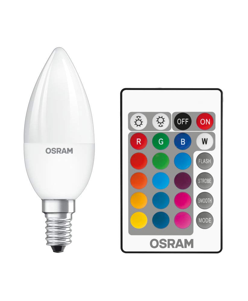 Osram LED Lamp | Base: B22d | Warm White | 2700 K | 2.50 W | Replacement for 25 W | Clear | LED Retrofit Classic B