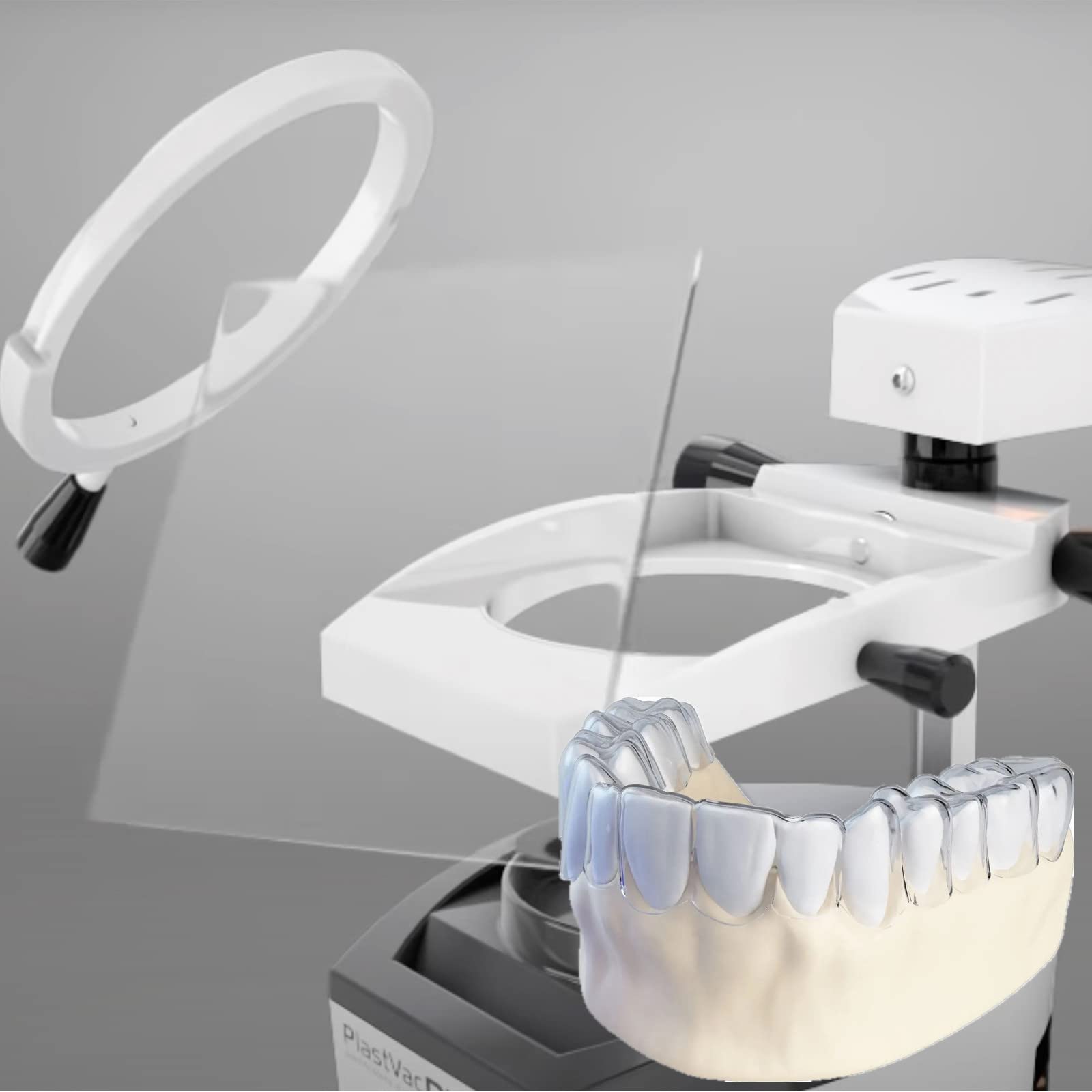 Splint Machine Mua Dental Soft Splint, 1.0 mm 10 Sheets Dental Lab Splint ...