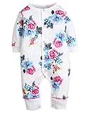 Kidsform Baby Infant Boy Girl Cotton Bodysuit Sleepwear Long Sleeve Footless Romper A 12-18M
