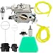 Harbot 545081885 Carburetor + 530037793 Air Filter + 530057236 Oil Cap + 580940901 Fuel Cap Tune Up Kit for Poulan 2375 1900 1950 1975 2050 2055 2075 2150 2550 2450 2250 P3416 Chainsaw