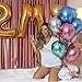 HoveBeaty Metallic Balloons Chrome Shiny Latex 12 Inch Thicken Balloons 50 Pack for Wedding Party Baby Shower Christmas Birthday Carnival Party Decoration Supplies