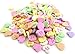 NECCO Large Classic Sweethearts Conversation Hearts, 1 lb Bag in a BlackTie Box