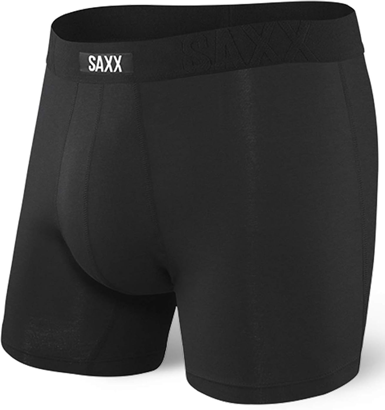 Saxx Underwear Men's Boxer Briefs – Undercover Men’s Underwear – Boxer Briefs with Fly and Built-in Ballpark Pouch Support at  Men’s Clothing store