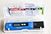 Digital pH Meter - Water Quality Tester, 0.01 High Accuracy and ATC, x6 Calibration Packs - pre calibrated pH Meter for Water, Pool, Soil, Hydroponics, Aquarium, Beer Brewing, Wine, Food, Urine, lab