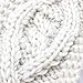 Lookatool Womens Warm Hat Skiing Cap Knitted Empty Skull Beanie Headband (White)