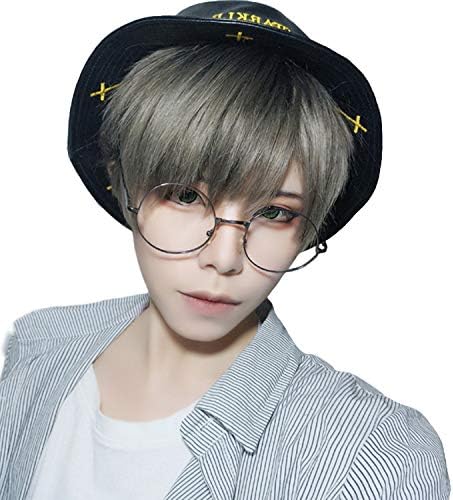 Hawkkoウィッグ かつら メンズ ショート 男装 黒 男性 原宿 イケメン ハンサム 自然 小顔 耐熱 人気 ファッション ふわふわ イメチェン 男女兼用 B078xqsv2v 1 240円 大人気 New Arrival 最安値挑戦 年中無休 高品質 通販