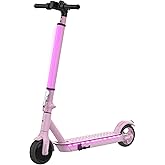 Hiboy Electric Scooter, 350W Peak Motor, 13 MPH, 10.6-Mile Range | Teen scooter with 4-light system, dual brakes, 23.2 lb weight, 6.5-inch solid tires, and foldable frame