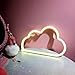 Cloud Neon Light Sign,Sky Theme Decoration Light,LED Cloud Shaped Room/Dorm Decor Light,Wall Decor/Table Decor for Chistmas,Birthday Party,Kids Room, Living Room, Wedding Party Decor (Warm White)