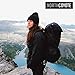 North Coyote Hiking Backpack Cooler Bag - Insulated Large Camping Back Pack for Men Women Travel Picnic & Lunch - For Fishing Hunting & Backpacking - With 2 Ice Coolers