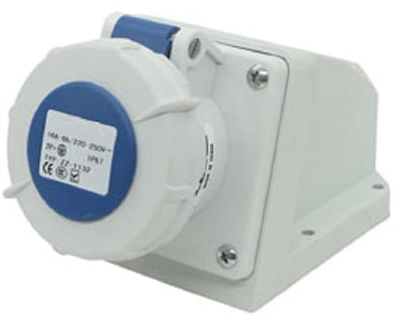 Buy Control Industrial Socket Single Phase 16 Ampere 3 Pin (IP 67 ...