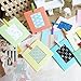 Wall Deco DIY Creative Mini Paper Photo Frame with Mini Colored Clothespins and Twine -Fit Instax Mini Film (2x3 Photo)(Muti-Color)