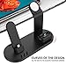 OLEBR Charging Stand Charging Docks Suitable for iWatch Series 4/3/2/1/ AirPods/iPhone Xs/iPhone Xs Max/iPhone XR/X/8/8Plus/7/7 Plus /6S /6S Plus/iPad-Black