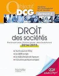 Droit des sociétés, 2014-2015