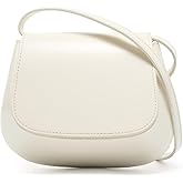 MFFOR Small Genuine Leather Crossbody Bags, Cute Purses for Women, Mini Handbag, Shoulder Bag with Adjustable Strap
