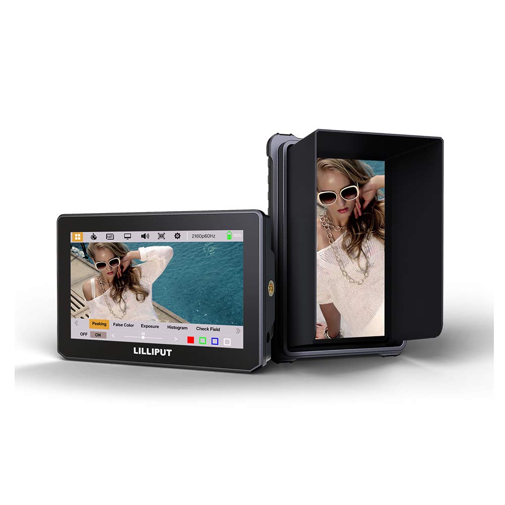 LILLIPUT T5 5" Touch On-Camera Monitor with Full HD Resolution,Excellent Color Space,Perfect Gear on DSLR for Taking Photos& Making Movies