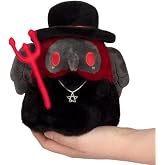 Squishable - Alter Egos Series 2: Plague Doctor Demon - Alter Ego Collection - 6 in - Soft Toy Collectible Stuffed Animal - Beans