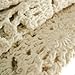 kilofly Handmade Crochet Cotton Lace Table Placemats Doilies Value Pack [Set of 4], Beige