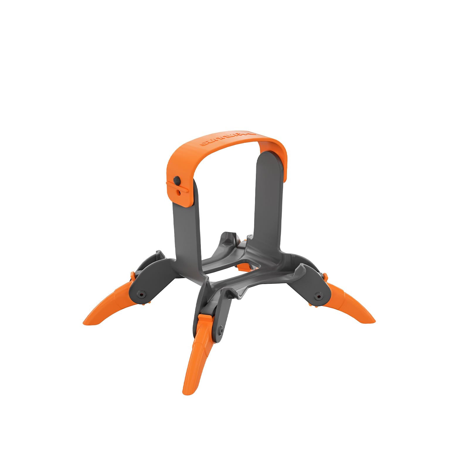 Landing Gear for DJI Avata 2,Spider Leg Foldable Extension Heightened Landing Gear Protection Bracket for Avata 2 Drone Accessories (Grey+Orange)