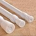 MinCHI257 Tension Rods 16 to 28 Inches 6 Pack,Tension Curtain Rod,Spring Curtain Rods Window Rods Kitchen Window Bathroom White Thin Tension Rod