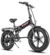 Fafrees F20 36V 15AH Batteria Fatbike Bicicletta Elettrica Pieghevole da 20  * 3.0 pollici 250W Velocità Massima 25 km/h, Batteria Ricaricabile  Rimovibile SHIMANO 7S, fino a 90-120 km : Amazon.it: Sport e tempo libero