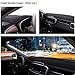 Aoneparts Non-Slip Dash Covers Black for 2017-2019 Hyundai Kona with HUD (US Trim : Ultimate)