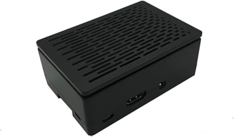 N/E Raspberry Pie 3b + 3,5 pulgadas pantalla táctil carcasa refrigerable ventilador 2 en 1 caja de chasis