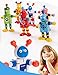 Wooden Robot Toys Green Wooden boy Toys,Toddlers Fidget Toy,Bending-Shaped Toy Robot Playing Set(6 Pack)