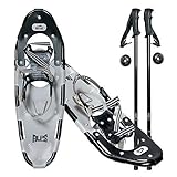 ALPS Xtreme Lightweight Adult Snowshoes Set with Pole and Carrying Tote for Men and Women 21
