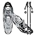 ALPS Lightweight Men Snowshoes kit +Trekking Poles,Carrying Tote 21