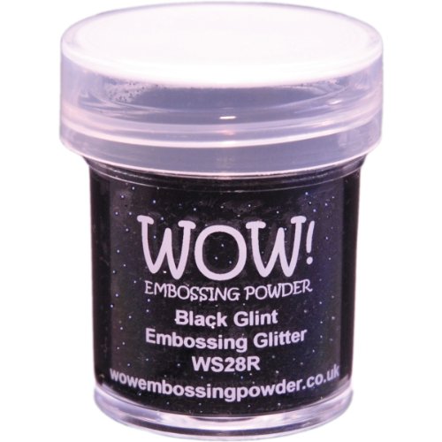 Wow Embossing Powder 15ml-Black Glint
